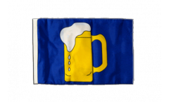 Flagge mit Hohlsaum Bier