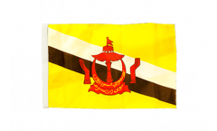 Flagge mit Hohlsaum Brunei