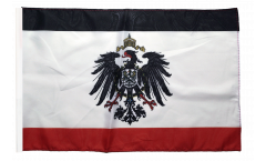 Flagge mit Hohlsaum Deutsches Reich Kaiserreich 1871-1918