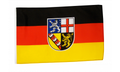 Flagge mit Hohlsaum Deutschland Saarland