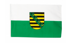 Flagge mit Hohlsaum Deutschland Sachsen