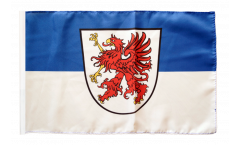 Flagge mit Hohlsaum Deutschland Vorpommern