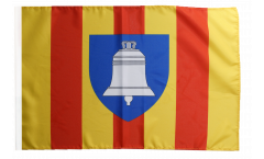 Flagge mit Hohlsaum Frankreich Ariège