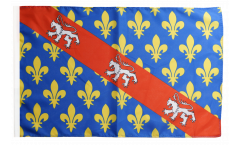 Flagge mit Hohlsaum Frankreich Creuse