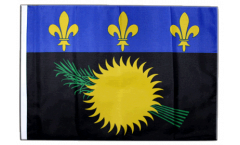 Flagge mit Hohlsaum Frankreich Guadeloupe