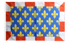 Flagge mit Hohlsaum Frankreich Indre-et-Loire