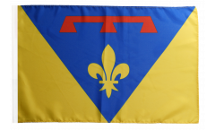 Flagge mit Hohlsaum Frankreich Var