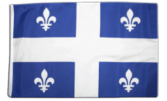 Flagge mit Hohlsaum Kanada Quebec