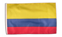 Flagge mit Hohlsaum Kolumbien