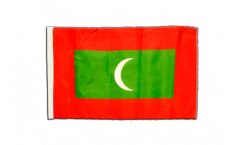 Flagge mit Hohlsaum Malediven