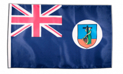 Flagge mit Hohlsaum Montserrat
