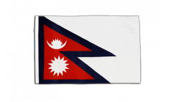 Flagge mit Hohlsaum Nepal