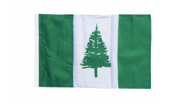 Flagge mit Hohlsaum Norfolk Inseln