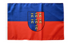 Flagge mit Hohlsaum Siebenbürger Sachsen