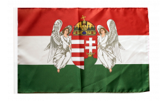 Flagge mit Hohlsaum Ungarn Königreich 1867-1918