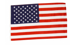 Flagge mit Hohlsaum USA