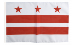Flagge mit Hohlsaum USA District of Columbia
