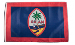 Flagge mit Hohlsaum USA Guam