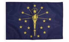 Flagge mit Hohlsaum USA Indiana