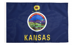 Flagge mit Hohlsaum USA Kansas