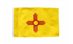 Flagge mit Hohlsaum USA New Mexico