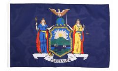 Flagge mit Hohlsaum USA New York