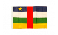 Flagge mit Hohlsaum Zentralafrikanische Republik