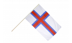 Stockflagge Färöer-Inseln