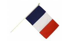 Stockflagge Frankreich