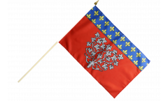 Stockflagge Frankreich Amiens