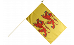 Stockflagge Frankreich Hautes-Pyrénées
