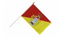 Stockflagge Großbritannien British Army Royal Armoured Corps