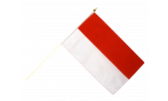Stockflagge Indonesien