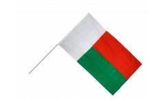 Stockflagge Madagaskar