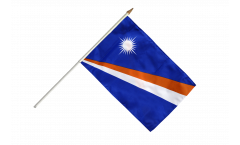 Stockflagge Marshall Inseln