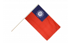 Stockflagge Myanmar alt 1974-2010