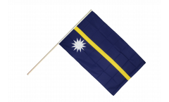 Stockflagge Nauru