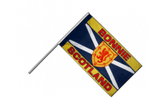 Stockflagge Schottland Bonnie Scotland