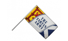Stockflagge Schottland Tartan Army