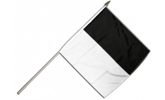 Stockflagge Schweiz Kanton Freiburg