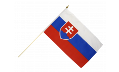 Stockflagge Slowakei