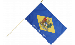 Stockflagge USA Delaware