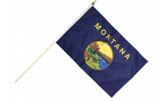 Stockflagge USA Montana