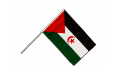 Stockflagge Westsahara