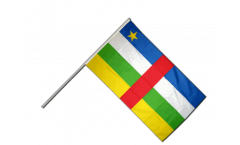 Stockflagge Zentralafrikanische Republik