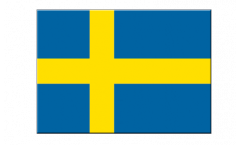 Aufkleber Schweden - 7 x 10 cm