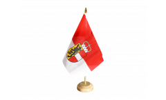 Tischflagge Österreich Salzburg