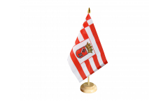 Tischflagge Deutschland Bremen