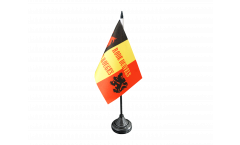 Tischflagge Fanflagge Belgien Rode Duivels