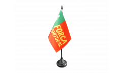 Tischflagge Fanflagge Portugal Forca